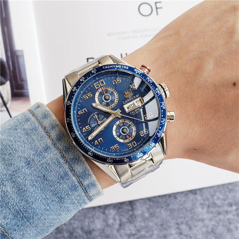 Men's Automatic Mechanical Watch 904L Stainless Steel 44mm-TAG321
