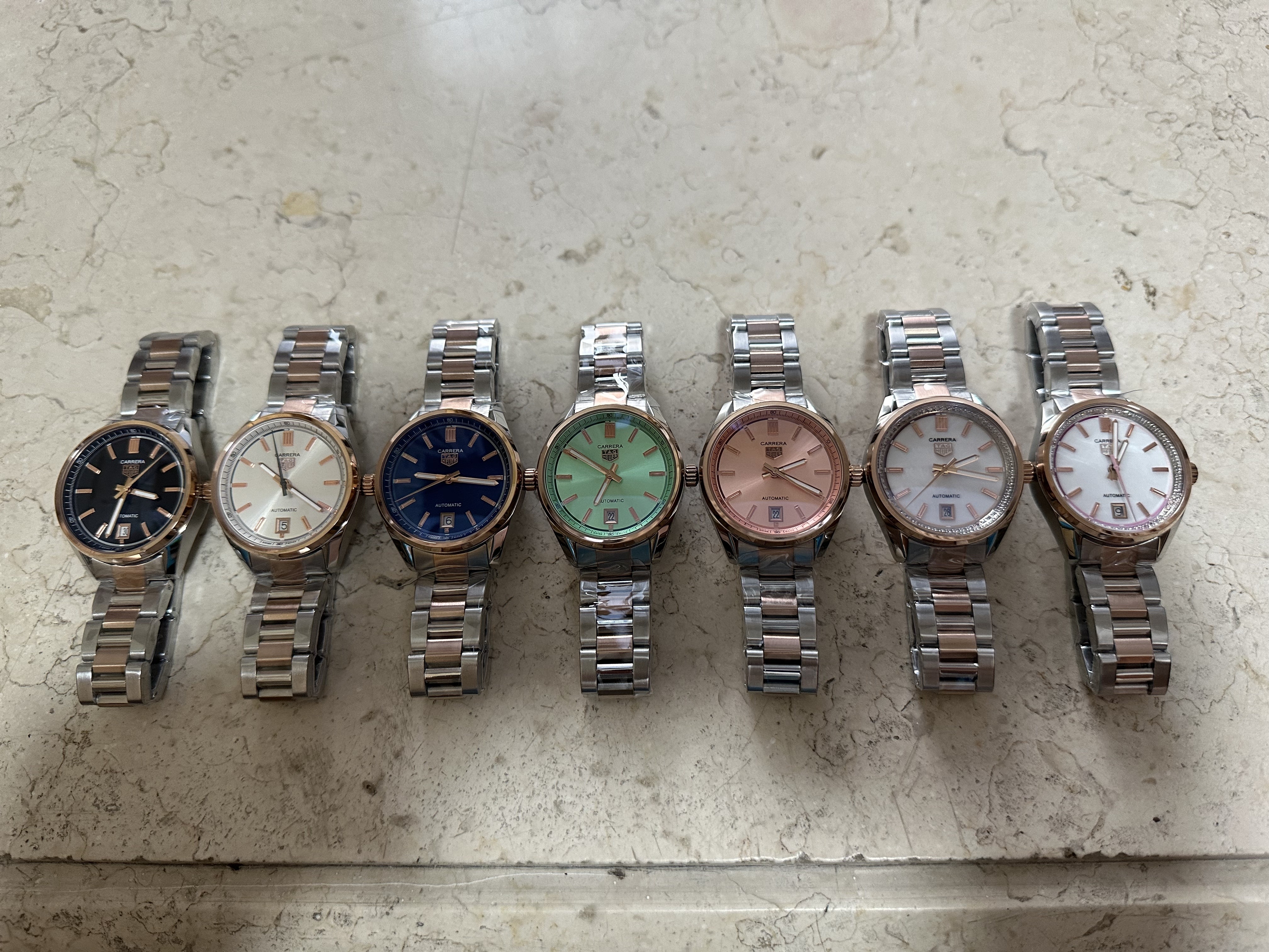 Women's Automatic Mechanical Watch 904L Stainless Steel 36mm-TAG293