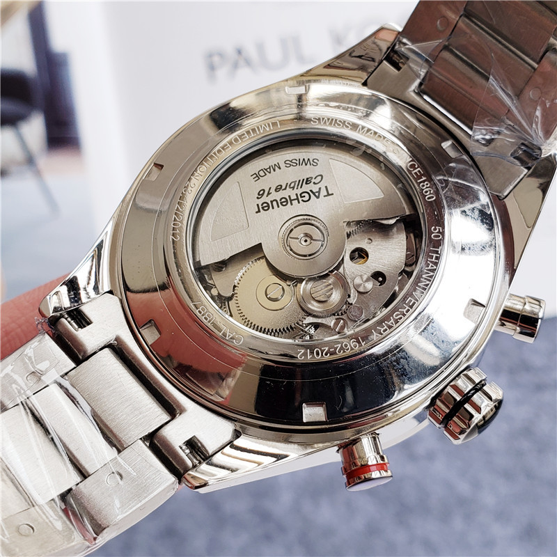 Men's Automatic Mechanical Watch 904L Stainless Steel 44mm-TAG321