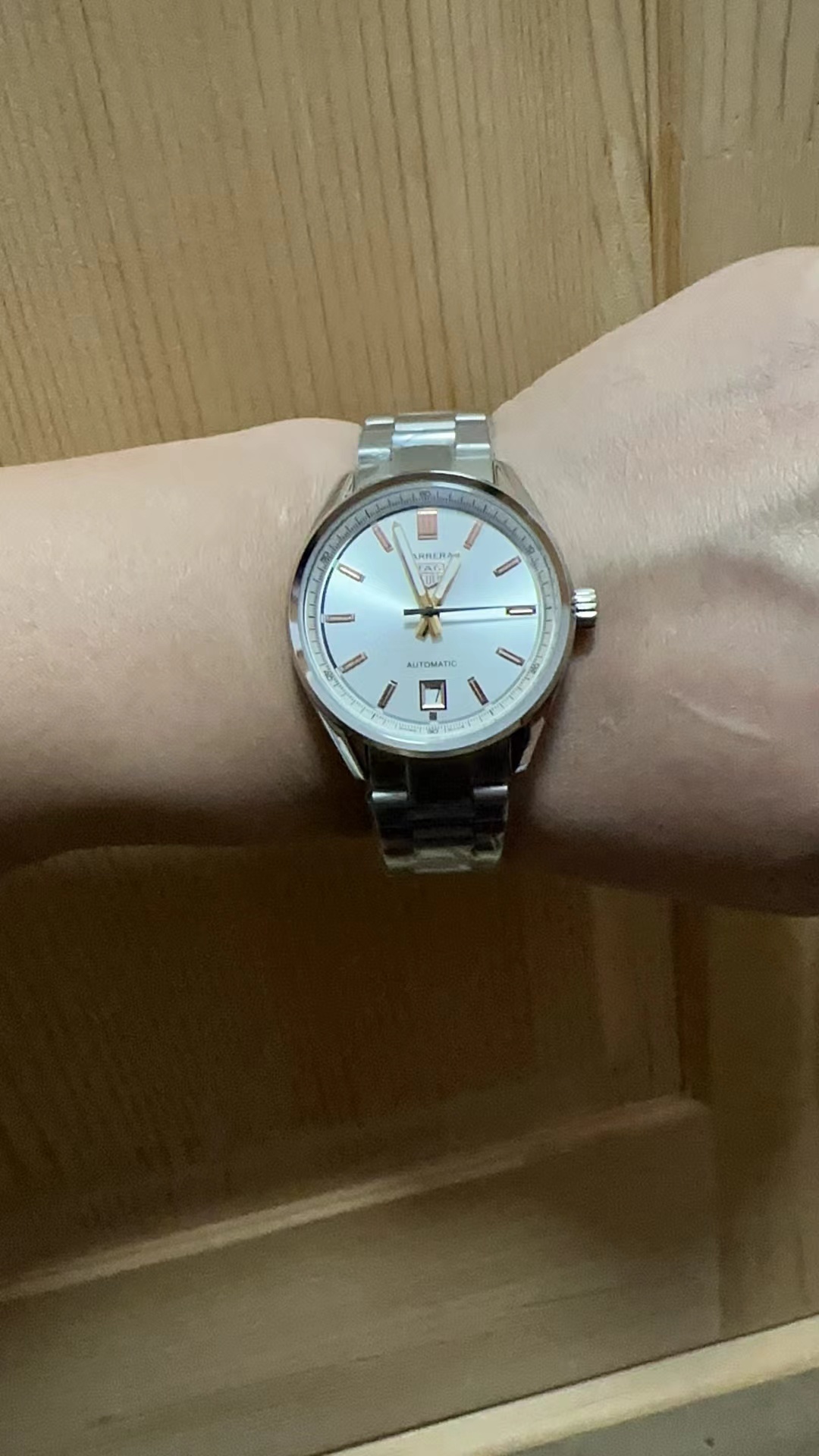 Women's Automatic Mechanical Watch 904L Stainless Steel 36mm-TAG293