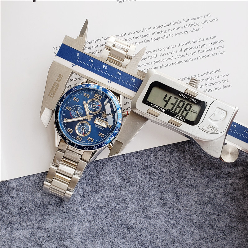 Men's Automatic Mechanical Watch 904L Stainless Steel 44mm-TAG321