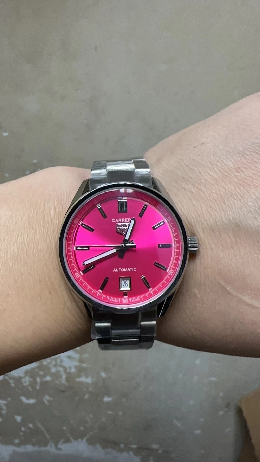 Women's Automatic Mechanical Watch 904L Stainless Steel 36mm-TAG293