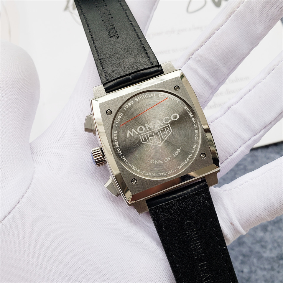 Men's Quartz Watch Chronograph 904L Stainless Steel 40mm-TAG191