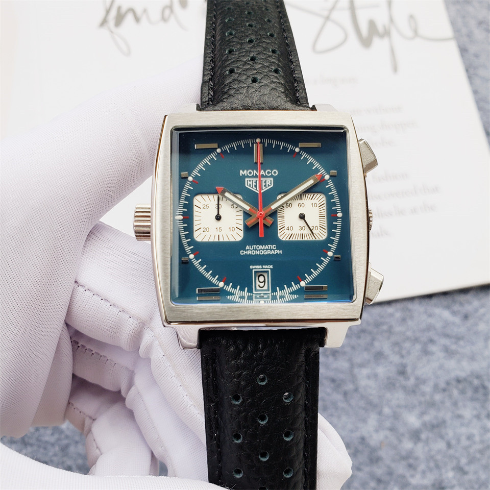 Men's Quartz Watch Chronograph 904L Stainless Steel 40mm-TAG190