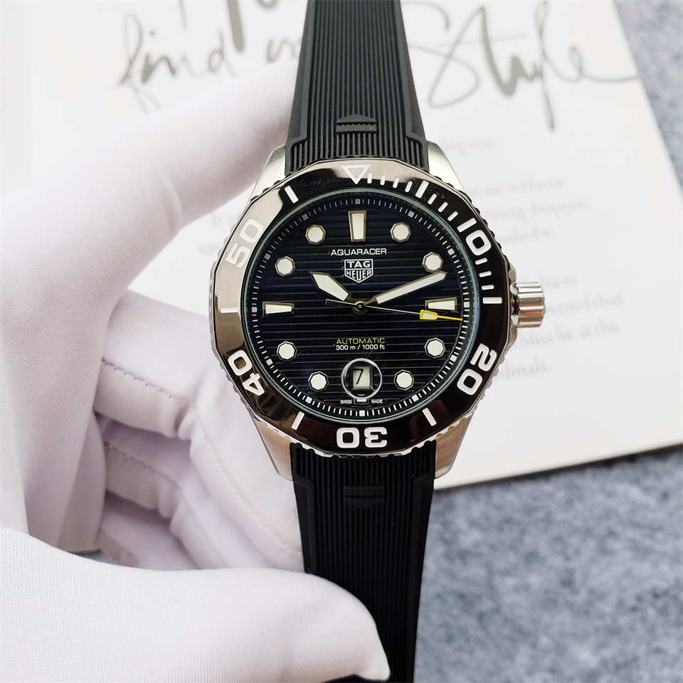 Men's Automatic Mechanical Watch 904L Stainless Steel 44mm-TAG189