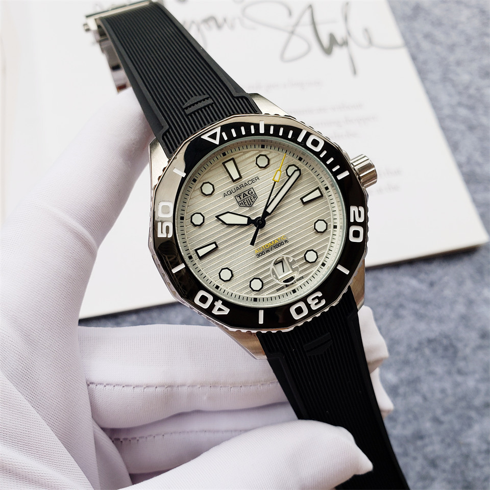 Men's Automatic Mechanical Watch 904L Stainless Steel 44mm-TAG189