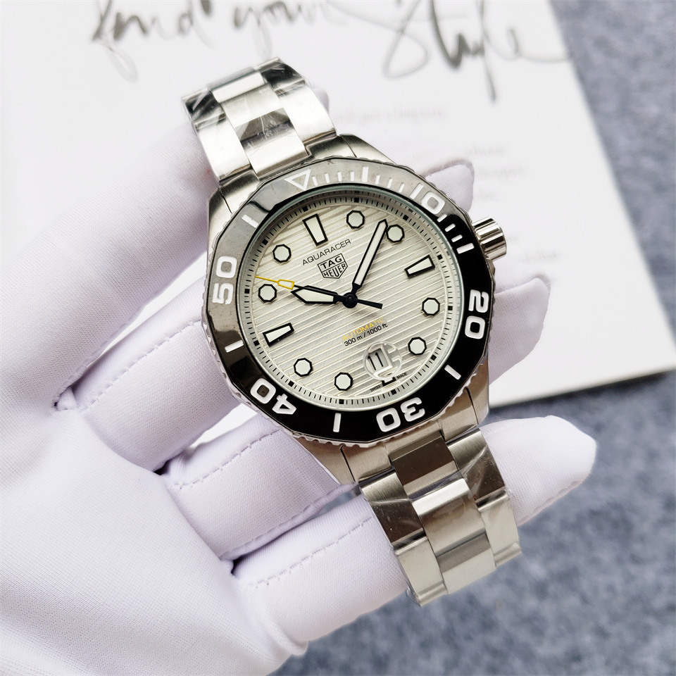 Men's Automatic Mechanical Watch 904L Stainless Steel 44mm-TAG189