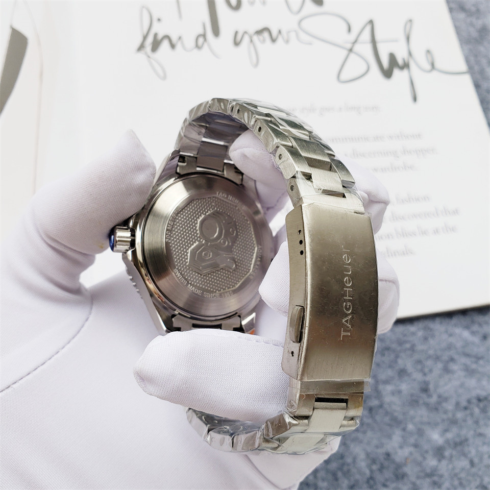 Men's Automatic Mechanical Watch 904L Stainless Steel 44mm-TAG189
