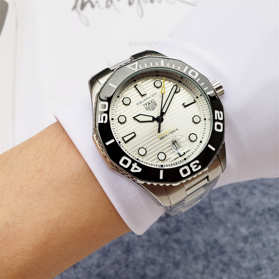 Men's Automatic Mechanical Watch 904L Stainless Steel 44mm-TAG189