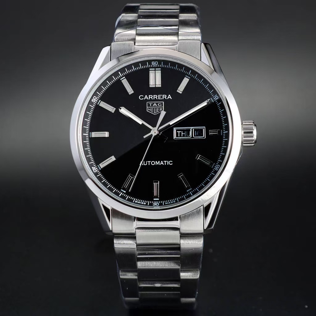 Men's Automatic Mechanical Watch 904L Stainless Steel 42mm-TAG303