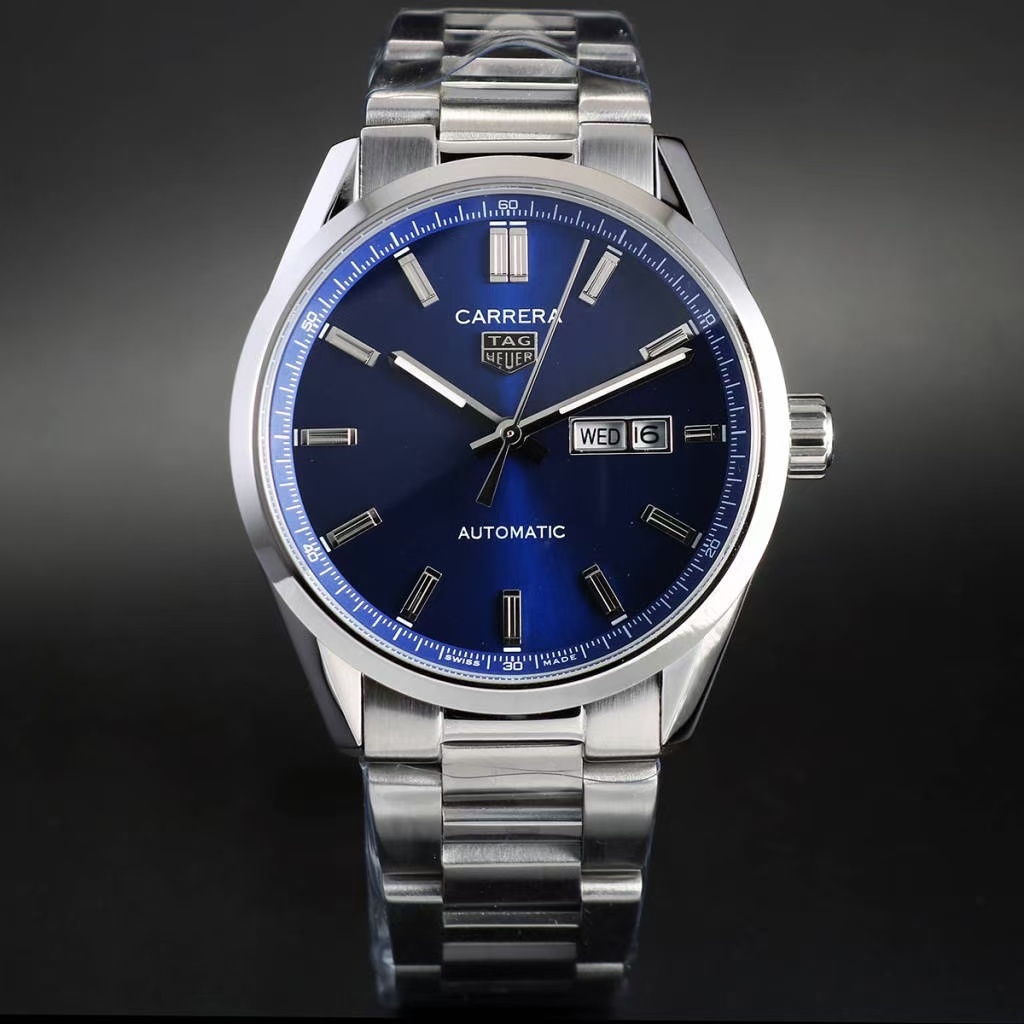 Men's Automatic Mechanical Watch 904L Stainless Steel 42mm-TAG303