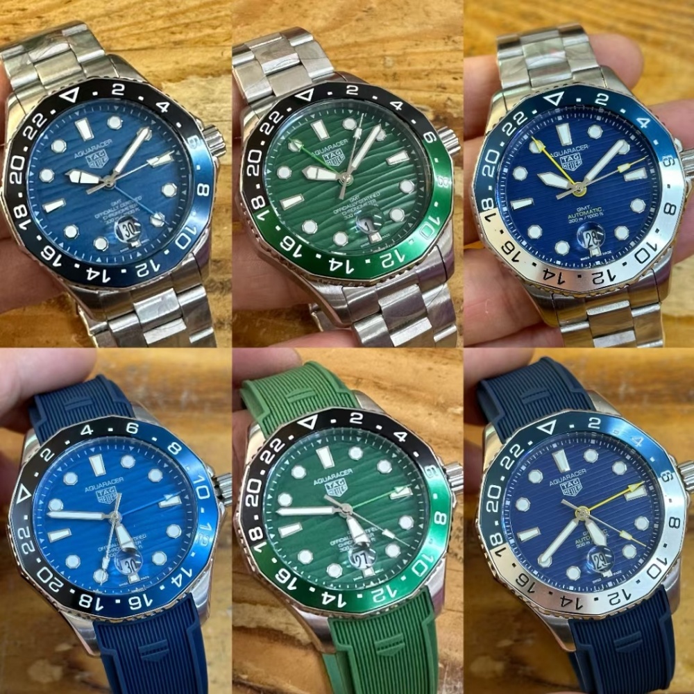 Men's Automatic Mechanical Watch 904L Stainless Steel 44mm-TAG309