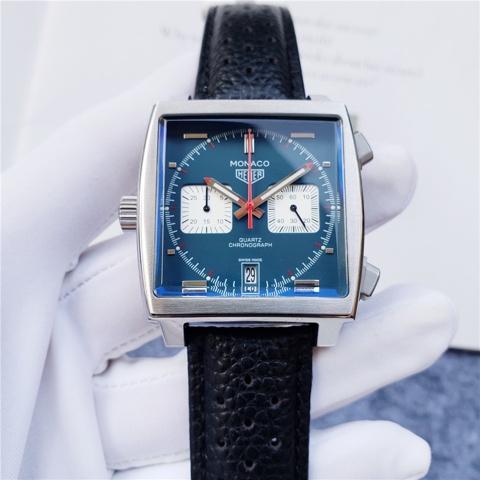 Men's Quartz Watch Chronograph 904L Stainless Steel 40mm-TAG174