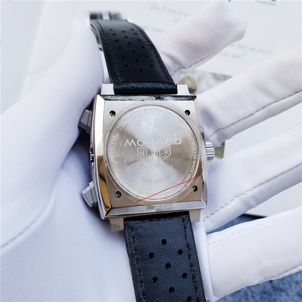 Men's Quartz Watch Chronograph 904L Stainless Steel 40mm-TAG174