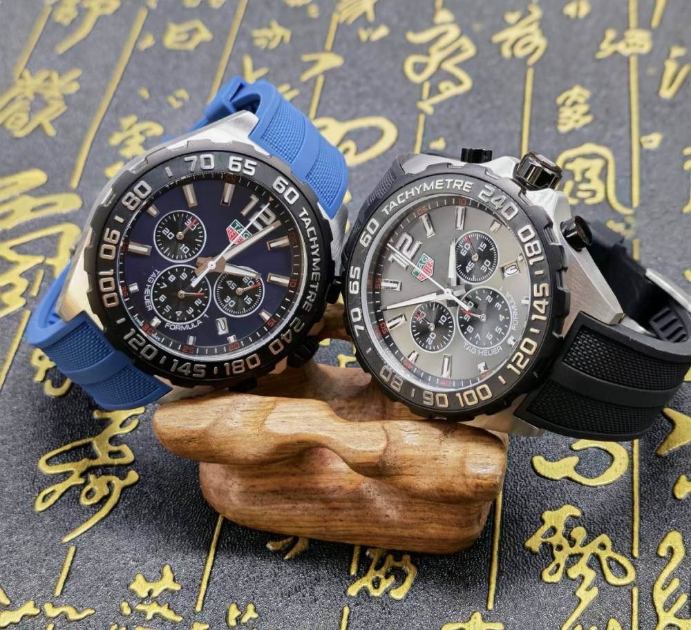 Men's Quartz Watch Chronograph 904L Stainless Steel 45mm-TAG226