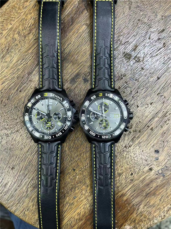 Men's Quartz Watch Chronograph 904L Stainless Steel 45mm-TAG229
