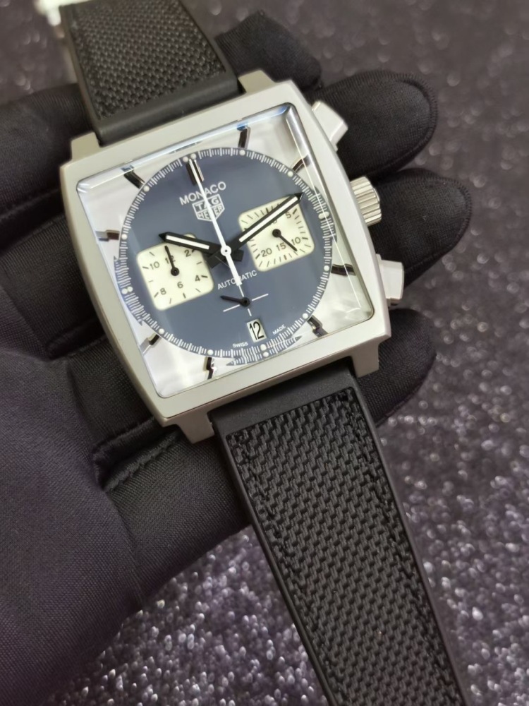 Men's Quartz Watch Chronograph 904L Stainless Steel 40mm-TAG275