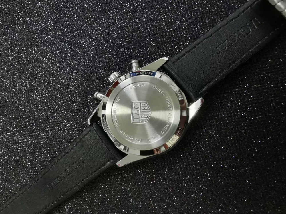 Men's Quartz Watch Chronograph 904L Stainless Steel 42mm-TAG277