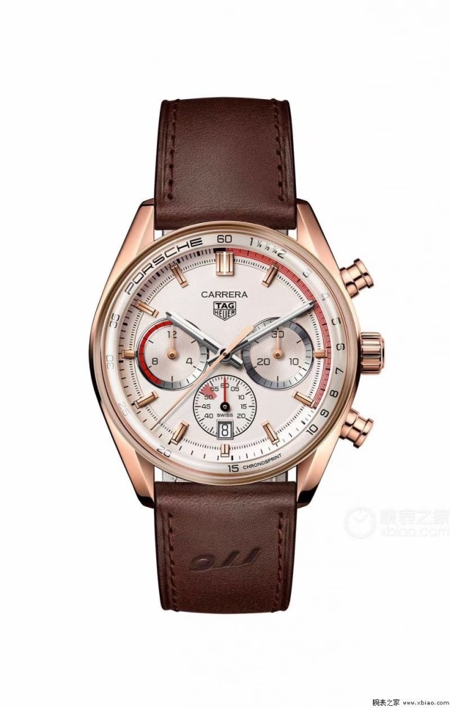 Men's Quartz Watch Chronograph 904L Stainless Steel 42mm-TAG277