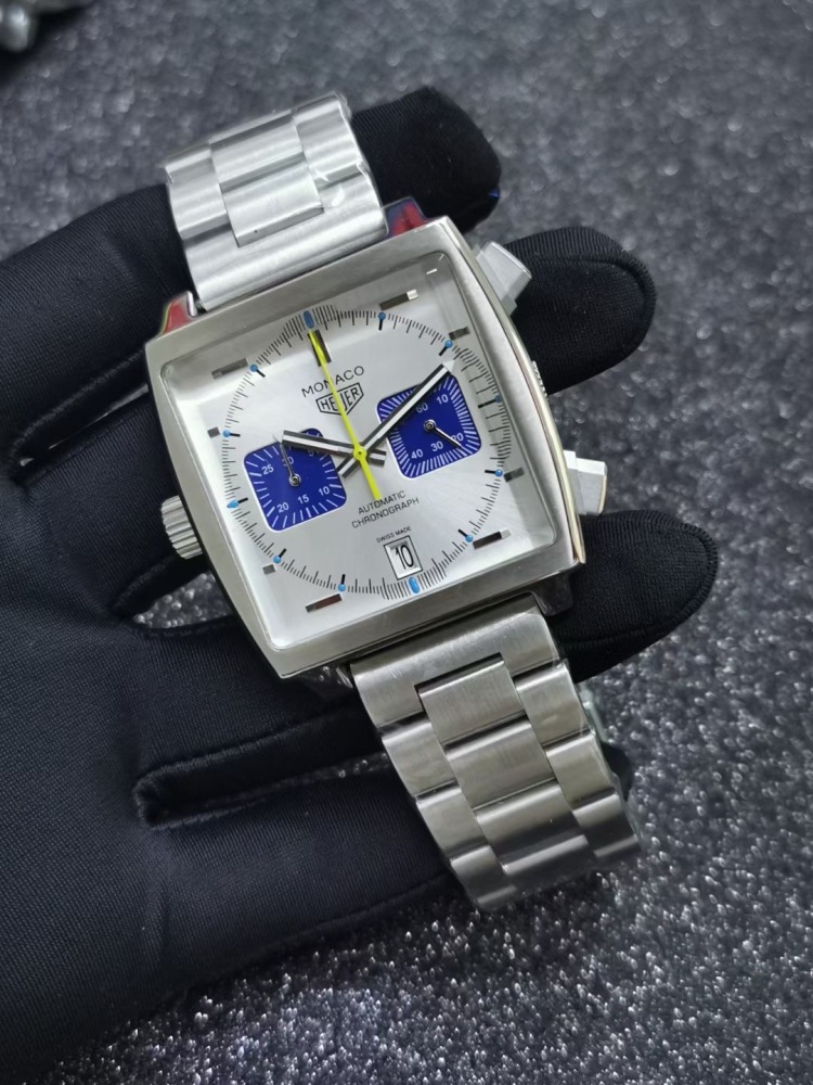 Men's Quartz Watch Chronograph 904L Stainless Steel 40mm-TAG259