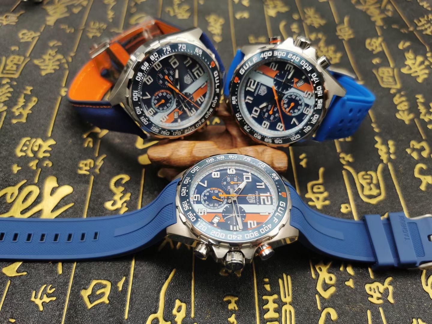 Men's Quartz Watch Chronograph 904L Stainless Steel 44mm-TAG246