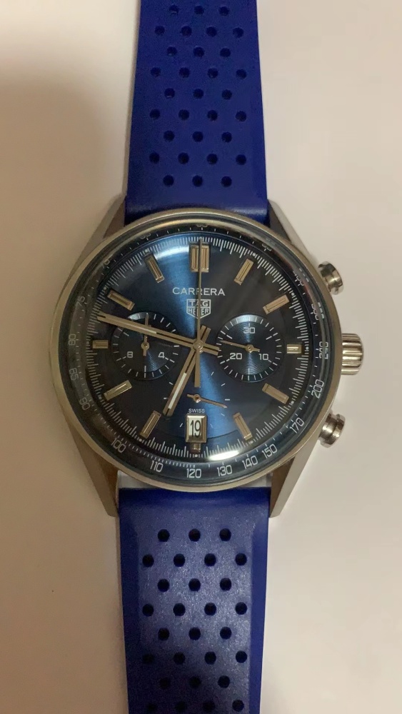 Men's Quartz Watch Chronograph 904L Stainless Steel 42mm-TAG265