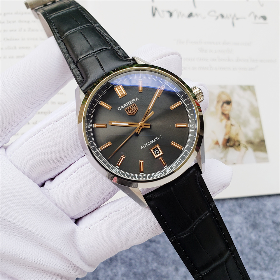 Men's Automatic Mechanical Watch 904L Stainless Steel 42mm-TAG183