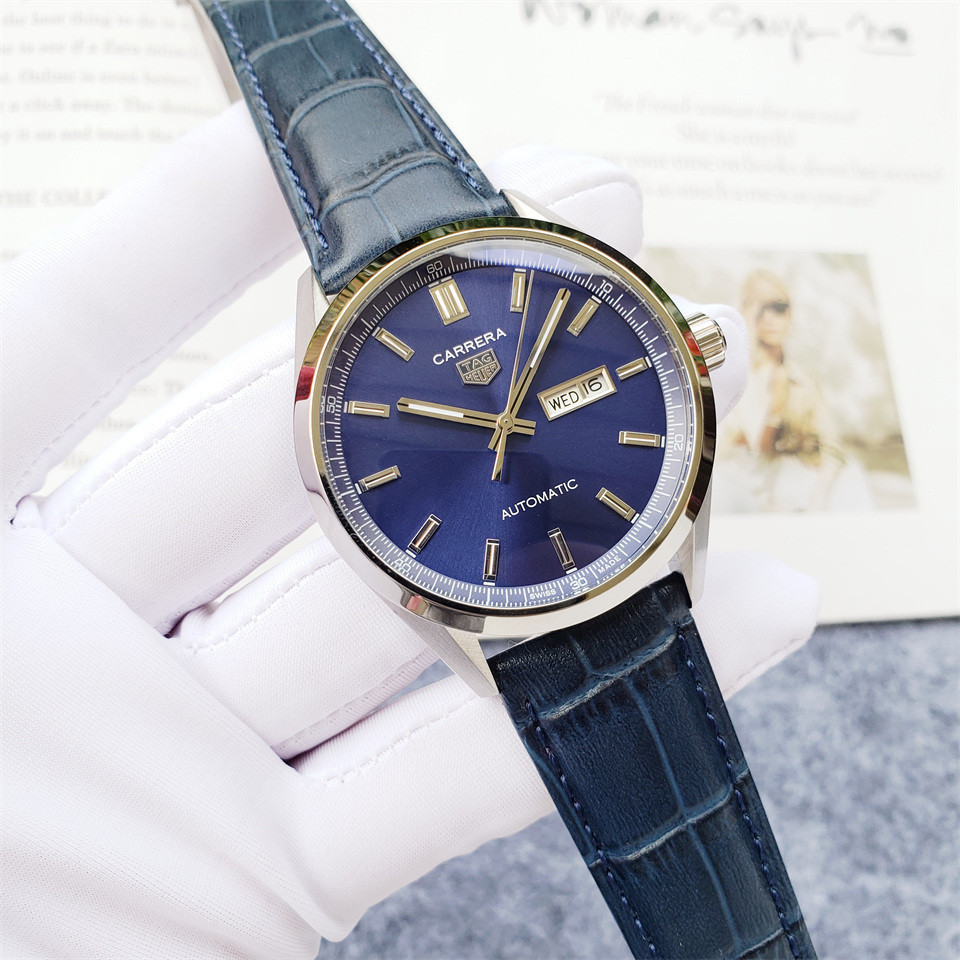 Men's Automatic Mechanical Watch 904L Stainless Steel 42mm-TAG184