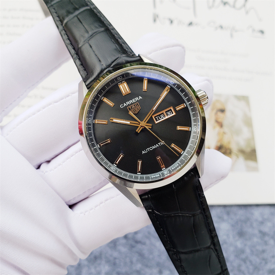 Men's Automatic Mechanical Watch 904L Stainless Steel 42mm-TAG184