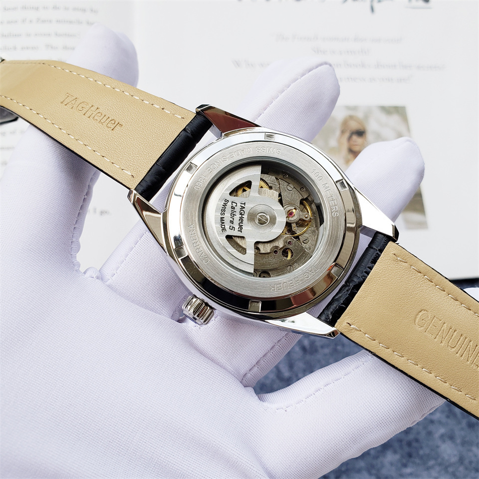 Men's Automatic Mechanical Watch 904L Stainless Steel 42mm-TAG183