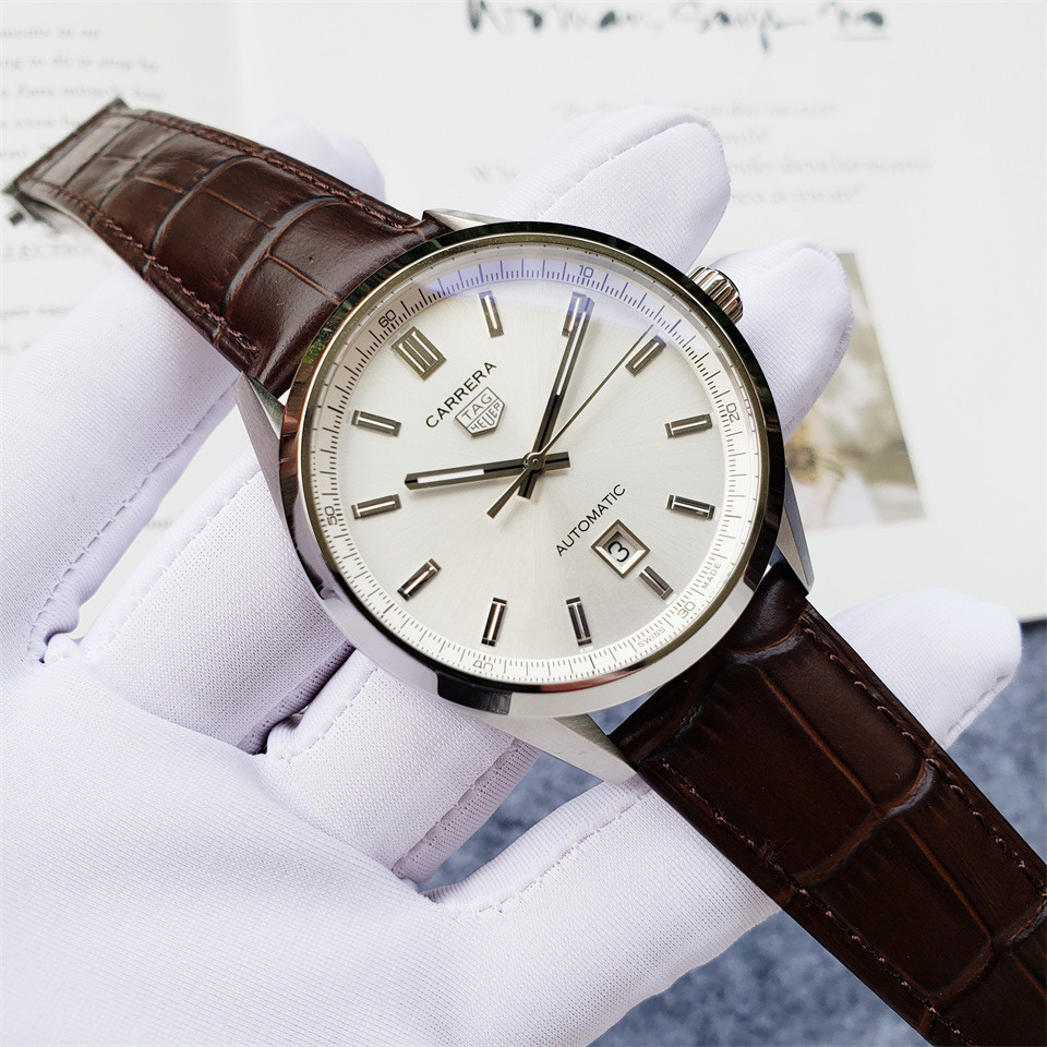 Men's Automatic Mechanical Watch 904L Stainless Steel 42mm-TAG183