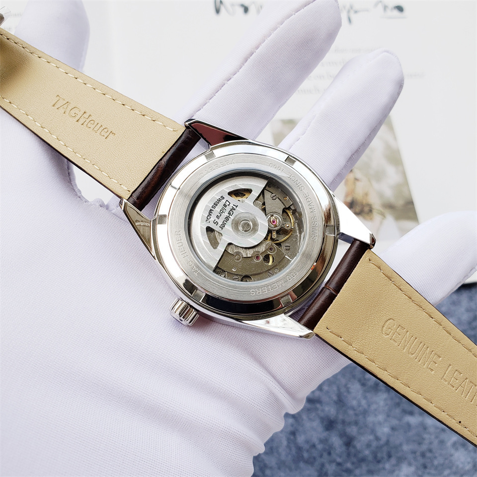 Men's Automatic Mechanical Watch 904L Stainless Steel 42mm-TAG183