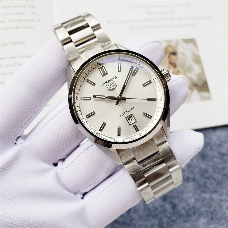 Men's Automatic Mechanical Watch 904L Stainless Steel 42mm-TAG183