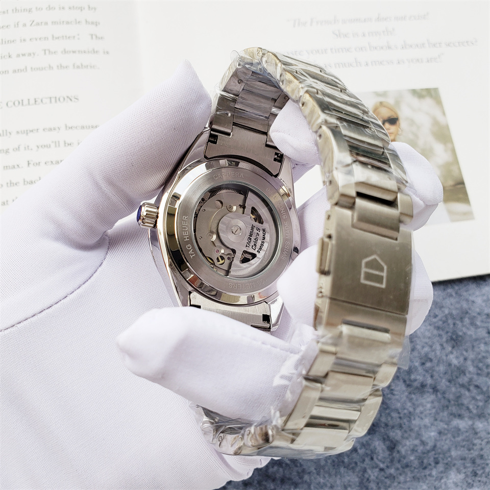 Men's Automatic Mechanical Watch 904L Stainless Steel 42mm-TAG183