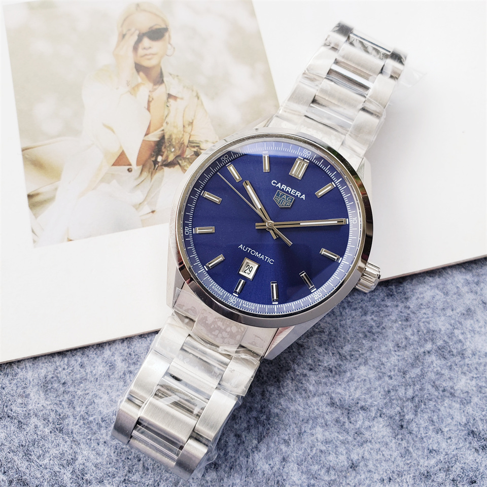 Men's Automatic Mechanical Watch 904L Stainless Steel 42mm-TAG183