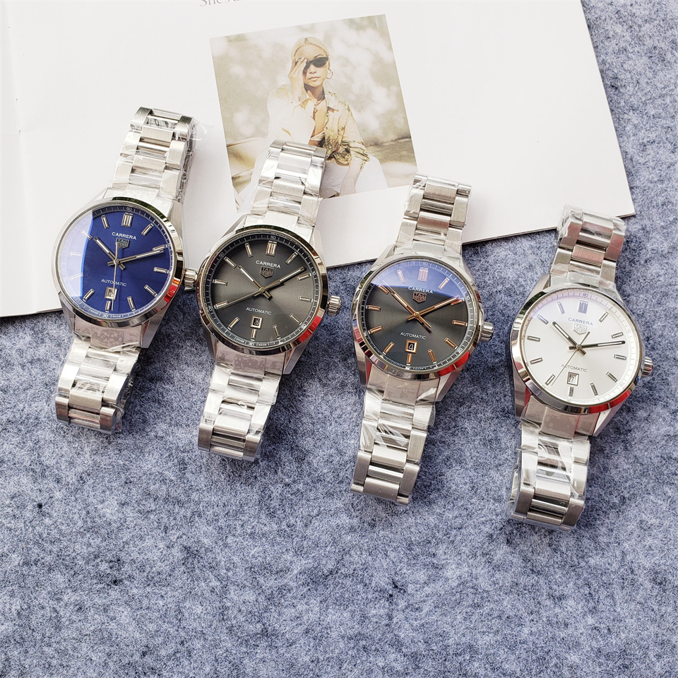 Men's Automatic Mechanical Watch 904L Stainless Steel 42mm-TAG183