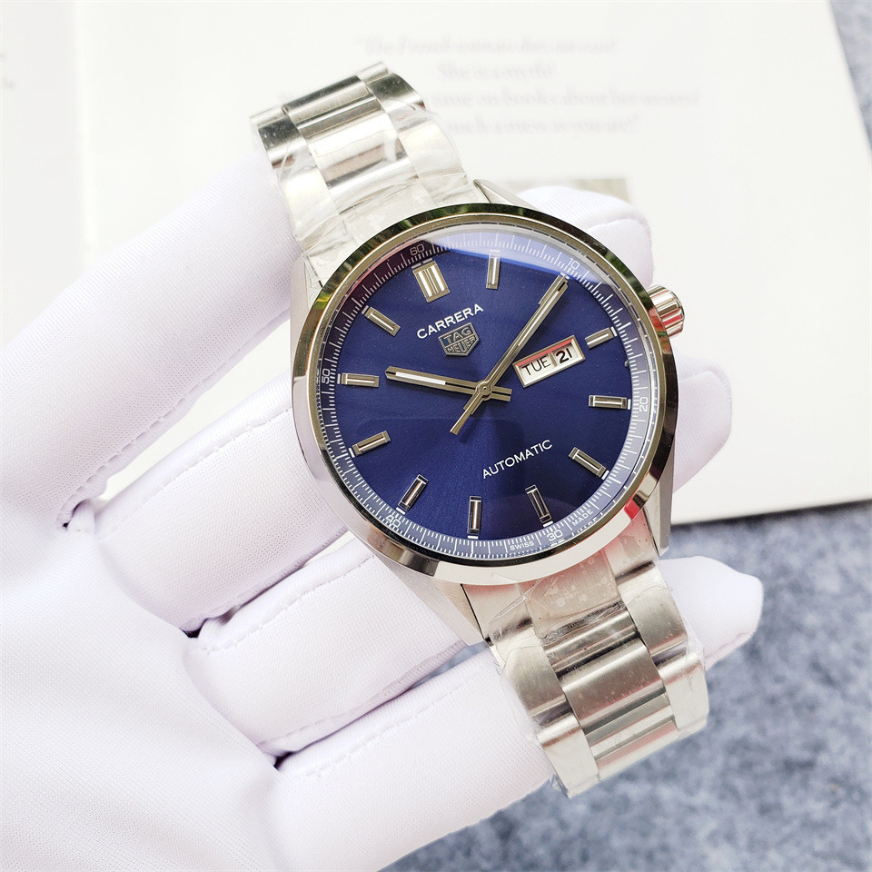 Men's Automatic Mechanical Watch 904L Stainless Steel 42mm-TAG184