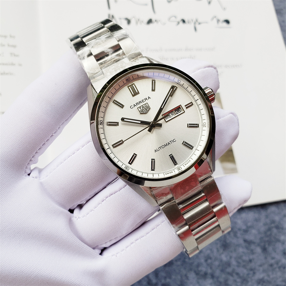 Men's Automatic Mechanical Watch 904L Stainless Steel 42mm-TAG184