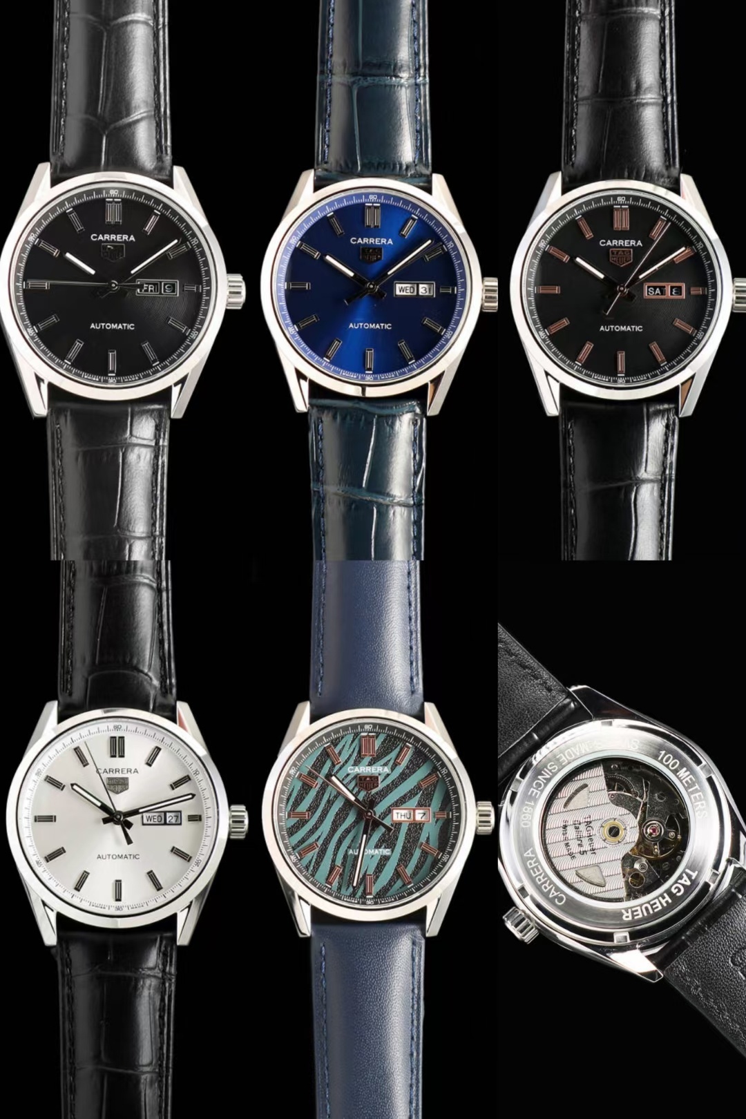 Men's Automatic Mechanical Watch 904L Stainless Steel 42mm-TAG303
