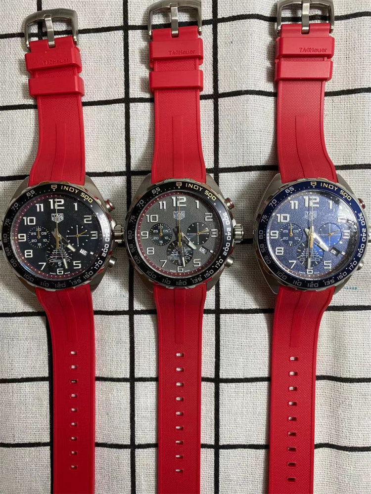 Men's Quartz Watch Chronograph 904L Stainless Steel 44mm-TAG218