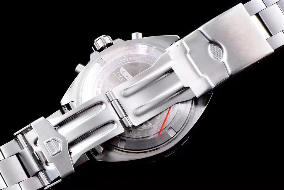 Men's Quartz Watch Chronograph 904L Stainless Steel 44mm-TAG220