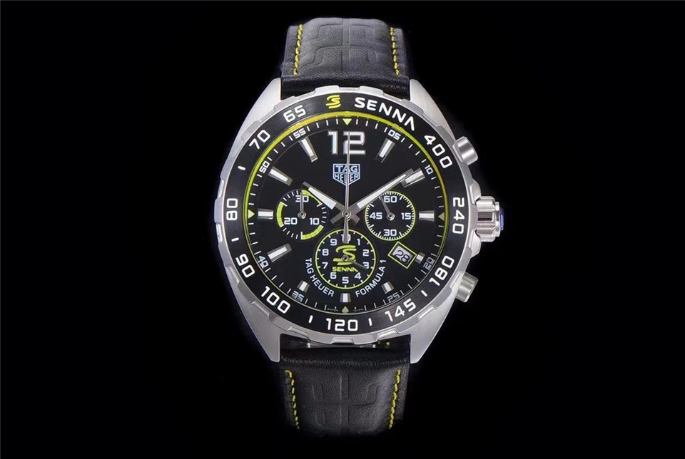 Men's Quartz Watch Chronograph 904L Stainless Steel 46mm-TAG168