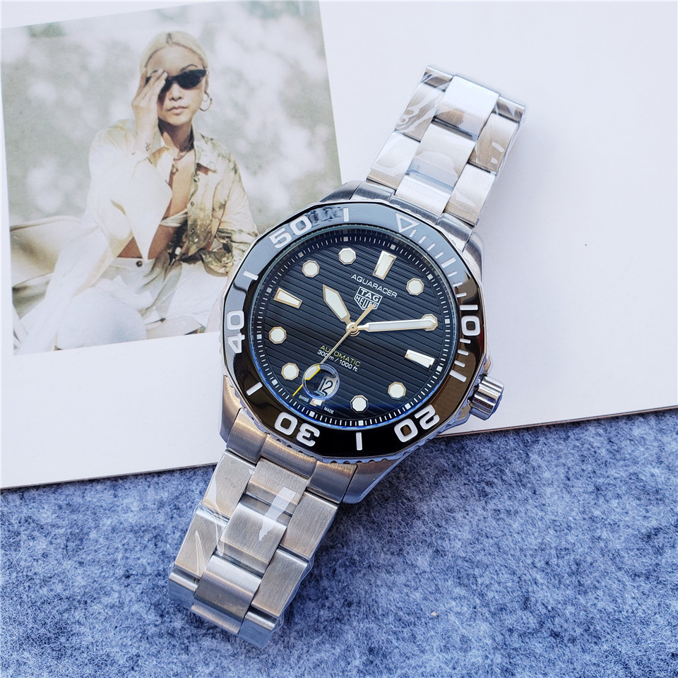 Men's Automatic Mechanical Watch 904L Stainless Steel 43mm-TAG163