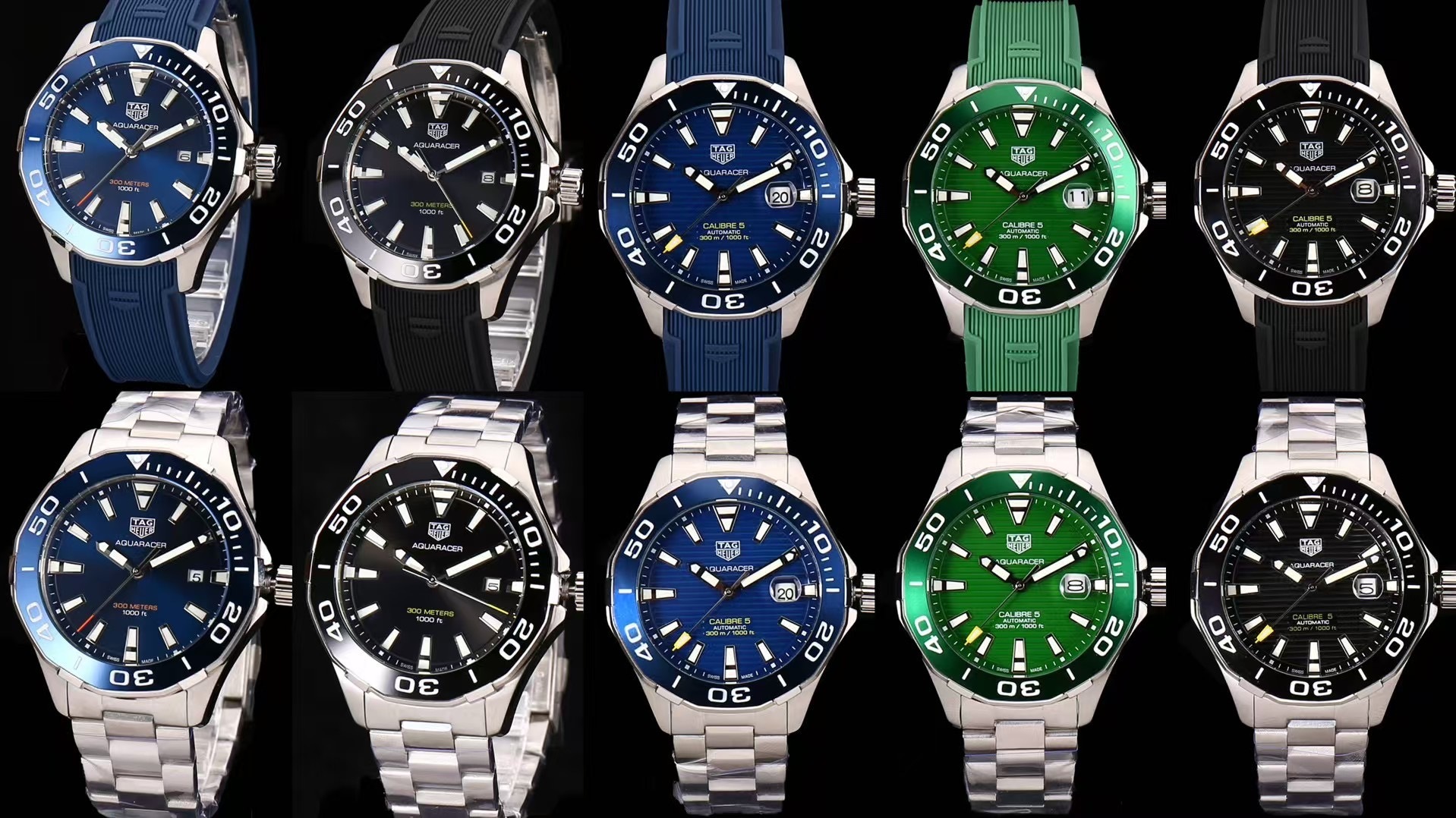 Men's Automatic Mechanical Watch 904L Stainless Steel 43mm-TAG323