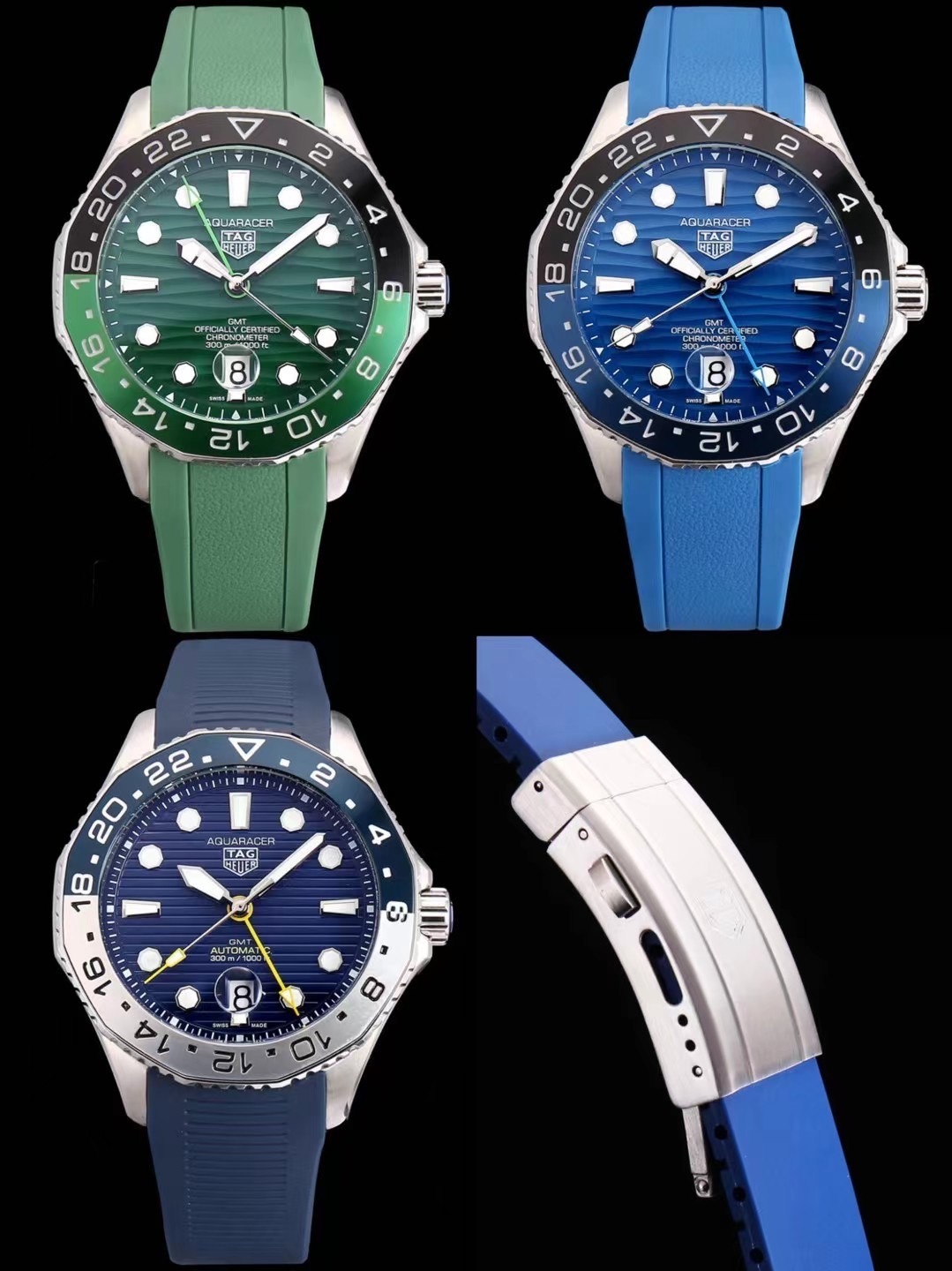 Men's Automatic Mechanical Watch 904L Stainless Steel 44mm-TAG309