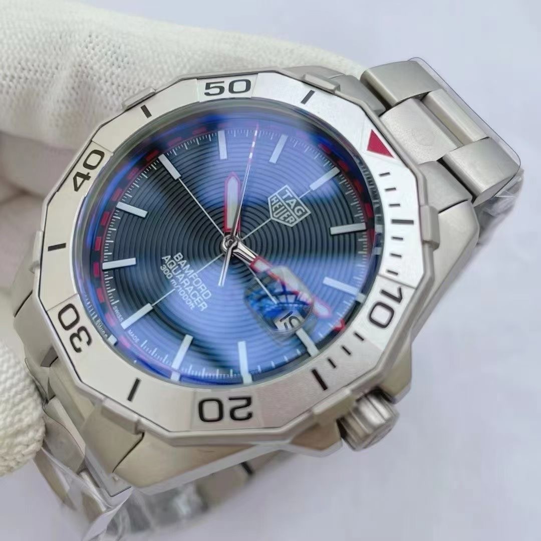 Men's Automatic Mechanical Watch 904L Stainless Steel 43mm-TAG371