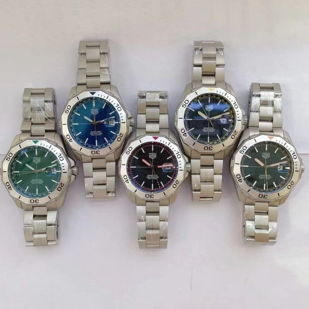 Men's Automatic Mechanical Watch 904L Stainless Steel 43mm-TAG371
