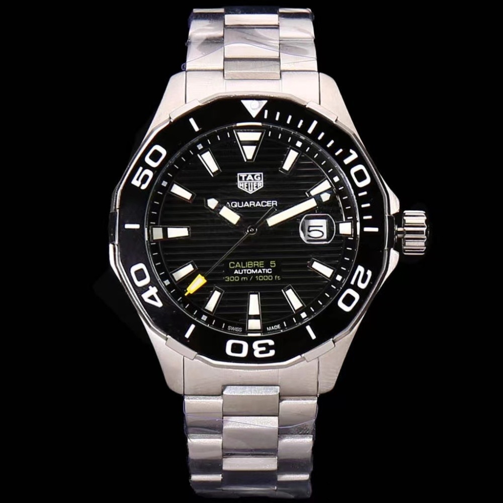 Men's Automatic Mechanical Watch 904L Stainless Steel 43mm-TAG323
