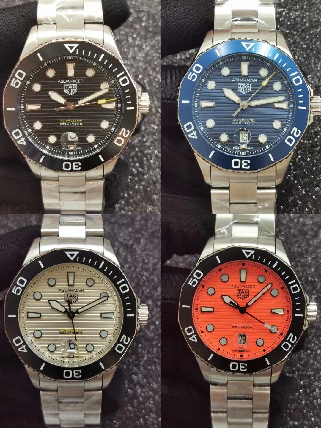 Men's Automatic Mechanical Watch 904L Stainless Steel 43mm-TAG323