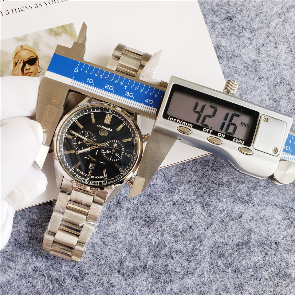 Men's Automatic Mechanical Watch 904L Stainless Steel 42mm-TAG139